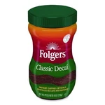 Folgers Classic Decaf Instant Coffee, 8 Oz Jar, 3/PACK. Fixed Price $47.03.