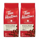 Pack Tim Hortons Whole Bean Original Blend Ground Coffee 100% Arabica 12OZ. Fixed Price $29.99.