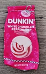 Dunkin Donuts Coffee White Chocolate Peppermint Ground 11OZ. Fixed Price $14.99.