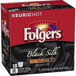 Folgers Black Silk Coffee 18 To 144 Keurig Cups Pick Any Quantity. Fixed Price $74.98.