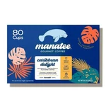 Manatee Gourmet Coffee Caribbean Delight Blend 80 To 240 Cups Pick Any Size. Fixed Price $149.99.