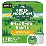 Green Mountain Coffee Breakfast Blend, Keurig K-cup Pod, Light Roast, 120 Count. Fixed Price $59.99.