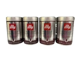 4-ILLY Intenso Bold Roast Arabica Ground Coffee 8.8OZ 6/27 Torrefaction Intense. Fixed Price $39.99.