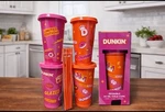 2025 Reusable Pack 4 Coffee Cups Dunking Dunqueen Brand New Box. Fixed Price $18.74.