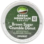 Green Mountain Coffee Brown Sugar Crumble Donut Cups Pack 18. Fixed Price $30.39.