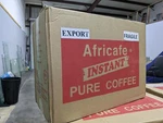 Africafe Pure Instant African Coffee From Tanzania, Case Pack 16 Cans, 250GM. Fixed Price $399.00.