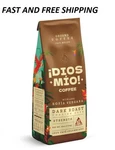 Dios Mio By Sofia Vergara, Premium Ground Colombian Coffee, Dark Roast. Fixed Price $10.99.