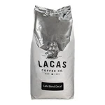 Lacas Coffee Cafe Blend Decaf Whole Bean 5 Lb. 4/PIECES WS-110LCWBDCBLD. Fixed Price $251.72.