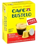 Cafe Bustelo For Nespresso Mchine * 10 Coffee Capsules, Intensity 11. Fixed Price $17.89.