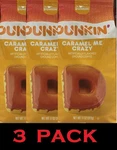 Dunkin Donuts Caramel Crazy Ground Coffee 11 Oz Bag - 3 Pack. Fixed Price $84.99.