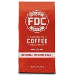 Fire Department Dept Coffee, Original Medium Roast, Premium Ground 12 Oz. Fixed Price $18.99.