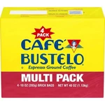Caf Bustelo Ground Coffee, 10 Oz Bricks 4 Ct. Fixed Price $28.89.