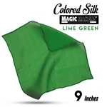 9 Lime Green Silk Handkerchief Magicians Trick Scarf Shear For Thumb Tip. Fixed Price $6.89.