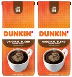 Dunkin' Donuts Original Blend Medium Roast Ground Coffee, 12 Oz (2 Bags). Fixed Price $29.90.
