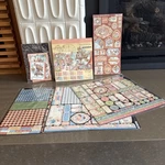 Graphic 45 Lot!!! Ephemera Cafe Parisian Journaling Cards New Food Recipe Baking. Fixed Price $45.00.