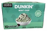 Dunkin Mint Chip Coffee Cups Keurig 10 K-cup Box. Fixed Price $17.99.