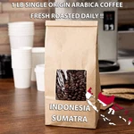 1 Lb Indonesia Sumatra Mandheling Sample Roasted Coffee Whole Bean, Ground. Fixed Price $20.28.