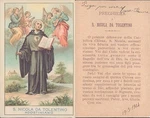 Ro Santino Di Nicola Da Tolentino, Agostiniano No. 2170. Fixed Price $31.50.