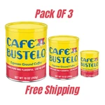 Cafe Bustelo, Espresso Style Dark Roast Ground Coffee, 10 Oz Can (pack 3).... Fixed Price $14.10.