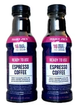 2 X Trader Joe's Ready To Use Espresso Coffee 16 Oz Each. Fixed Price $30.90.
