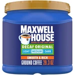 Maxwell House Decaffeinated Original Medium Roast Ground Coffee, 29.3 Oz Cani.... Fixed Price $35.19.
