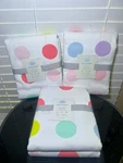 3 Light Blocking Blackout Curtain Panels Bright Dots (84") - Cloud Island.. Fixed Price $50.99.