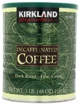 Kirkland Signature 100% Colombian Dark Roast Decaffeinated Ground Coffee -. Fixed Price $39.17.