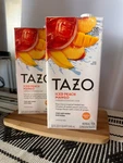 Tazo Iced Peach Mango 32OZ (2PACK) Tea Drink Mix New Exp 10/25/2026. Fixed Price $24.99.