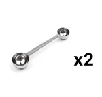 Fox Run Stainless Steel Double Coffee Scoop, 1 TBSP./2 (2-PACK). Fixed Price $16.75.