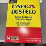 Caf Bustelo Espresso Style Dark Roast Cup Coffee Pods 24 Count. Fixed Price $28.49.