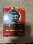 Nescafe Taster's Choice Instant Coffee House Blend Singles, 18 Count. Fixed Price $18.10.