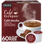 Escapes Mocha K Cup Pods 60 Count Indulgent Cocoa Coffee Treat. Fixed Price $76.59.