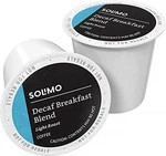 Solimo Decaf Light Roast Coffee Pods, Breakfast Blend, Compatible With Keurig 2.. Fixed Price $53.99.