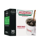 Keurig Krispy Kreme House Light Medium Roast K-cup Coffee Pods, 285-G, 30-PK. Fixed Price $31.78.