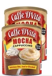 Caffe D'vita Hot Or Iced Cappuccino Drink Mix, Mocha, 4 Lbs - 2 Pack. Fixed Price $59.95.