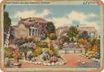 Metal Sign - California Postcard Mission Garden, San Juan Capistrano,. Fixed Price $19.95.