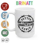 Ceramic Mug - Yellowstone Dutton Ranch Coffee Cup Gift. Fixed Price $15.99.