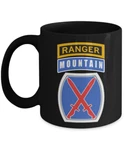 10TH Mountain Division Coffee Mug - Mtn Ranger. Fixed Price $32.99.