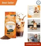 12OZ Four Sigmatic Mushroom Coffee With Lion's Mane & Chaga - Smooth Focused. Fixed Price $31.30.