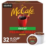 Mccaf Medium Roast Decaf Coffee Pods 32COUNT K Cup Compatible 100% Arabica Beans. Fixed Price $18.99.