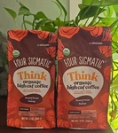 (2) Mushroom Coffee By Four Sigmatic Think Organic W/ Ground Lions Mane & Yacon. Fixed Price $23.00.
