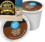 Amazon Brand - Happy Belly Light Roast Coffee Pods, 100 Count (pack 1). Fixed Price $51.99.