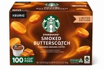 Starbucks K-cup Coffee Pods, Smoked Butterscotch 100 Count. Fixed Price $109.95.