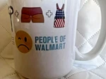 Rare Funny The People Walmart Coffee Mug Great Gag Gift. Fixed Price $13.98.