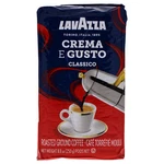 Crema Gusto Classico Roast Ground Coffee By Lavazza For Unisex - 8.8 Oz. Fixed Price $12.99.