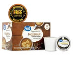 Great Value Hazelnut Cappuccino Mix Coffee Pods 12CT Medium Roast. Fixed Price $5.43.