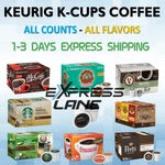 Keurig Coffee Cups 40/72/80/100 Capsules Light Dark Roast Lot All Flavors. Fixed Price $28.00.