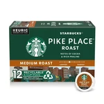 Starbucks, Pike Place Medium Roast K-cup Coffee Pods, 12 Count. Fixed Price $8.49.