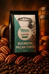 Bourbon Pecan Flavored Coffee 16OZ Ground Whole Bean 5 Stars Fast Ship. Fixed Price $22.00.