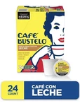 Cafe Bustelo Sweet & Creamy Con Leche K-cup Pods 4 Pack Keurig Coffee. Fixed Price $85.00.